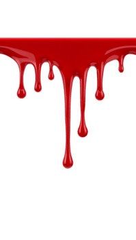 Crimson cascade a visual depiction of fluidity with a minimalist approach using an isolated setting png