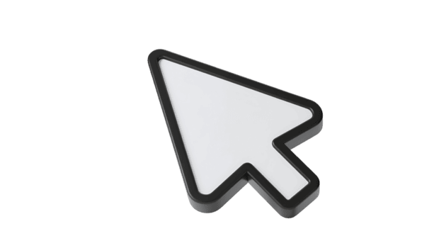 Create 3D Cursor Icons with Transparent Backgrounds using Simple Techniques png