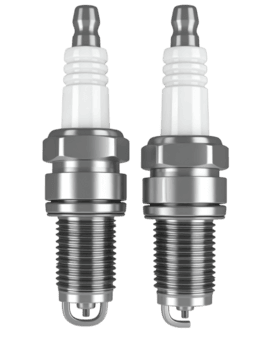 Chispa - chispear tapones examinando el diseño y función de encendido componentes con un transparente antecedentes png