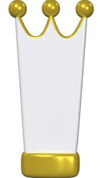 Create Stunning Designs with this 3D Crown Template, featuring a Transparent Background for Easy Image Editing and Seamless Integration into Projects. png