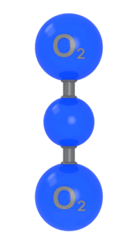 oxigênio molécula estrutura, títulos, e propriedades com transparente fundo png
