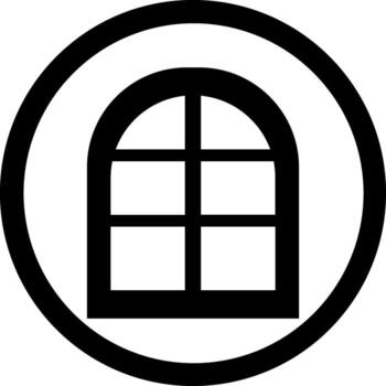 Window User Interface Design Mark vector