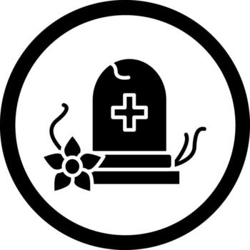 Grave Smooth User Interface Symbol vector
