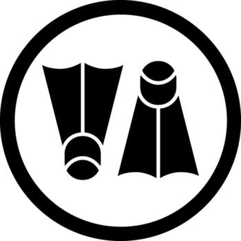 Fins User Interface Design Mark vector