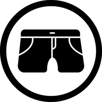 pantalones cortos web establecido diseño elemento vector