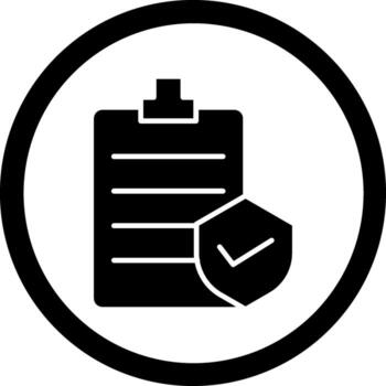 Verification Color Block Style Badge vector