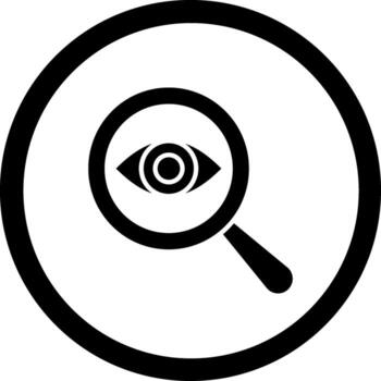 Observe Color Block Style Badge vector