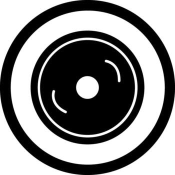 Compact Disk Interactive Style Symbol vector