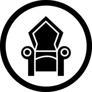 Throne Abstract User Interface Visual vector