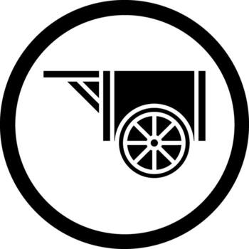 Wood Cart Abstract User Interface Visual vector