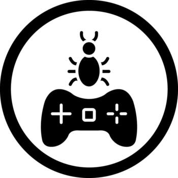 Bug Report Digital Application Concept Design vector