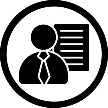 Advisor User Friendly Sketch Drawing vector