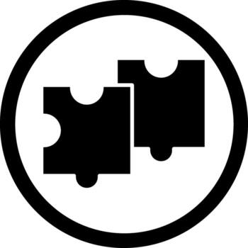 Puzzle Interactive User Interface Design vector