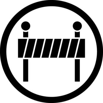 Barricade Vibrant Color Visual Object vector