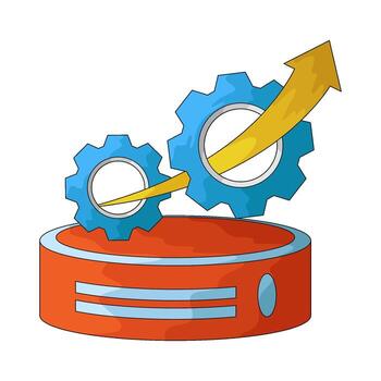 Gears on Database with Arrow vector