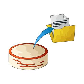 datos transferir desde carpeta a base de datos vector