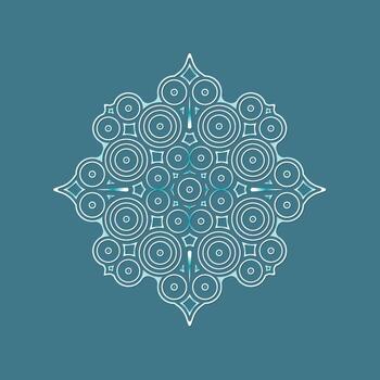 Geometric pattern design vector