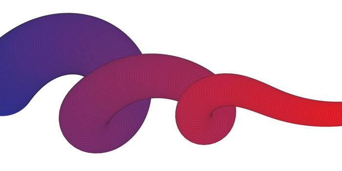 Abstract Gradient Design with Flowing Modern Style vector