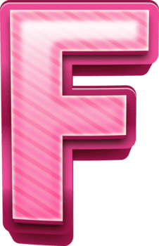 Rosa carta f minimalista Projeto png