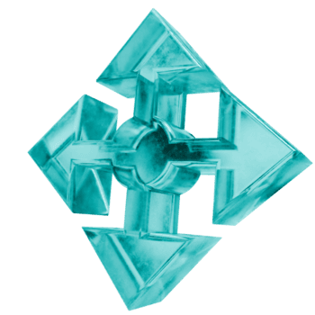 3D cursor drag drop shapes in frosted blue ice glass style, isolated on a transparent background. Glassmorphism icons and 3D elements for modern graphic design. png