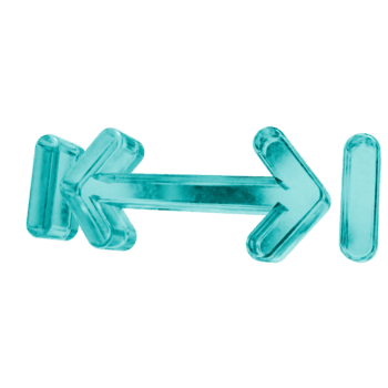 3d Breite Formen im gefrostet Blau Eis Glas Stil, isoliert auf ein transparent Hintergrund. Glasmorphismus Symbole und 3d Elemente zum modern Grafik Design. png