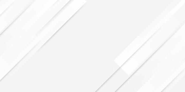 Minimalist white abstract background with diagonal transparent layers. vector