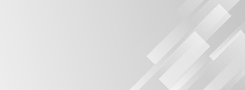 Abstract modern banner background with grey geometric overlapping layers. vector