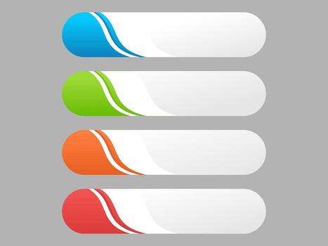 Vertical Infographic Diagram with Four Steps and a Clean Flowchart Layout for Business vector