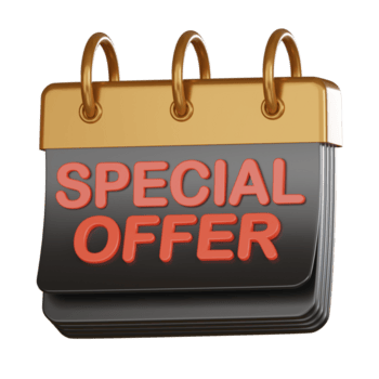 Black friday 3d icon, special offer badge. png