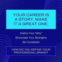 About Career Linkedin Post template