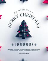 Christmas Greeting for Instagram Post template