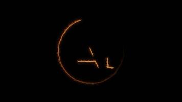 ai teknologi Översikt - animerad grafisk med lysande text video