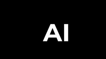 Interactive Animated AI Button and Presentations video