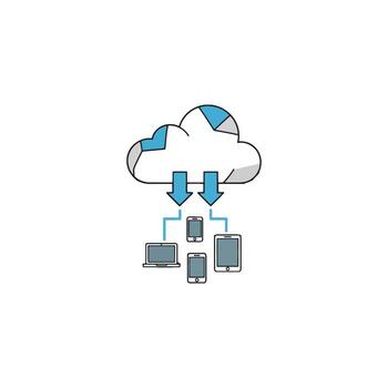 nube informática y datos Ciencias analizando crecimiento y actuación con ai herramientas, profético modelos, y inteligente datos soluciones para eficiente administración y mejora vector