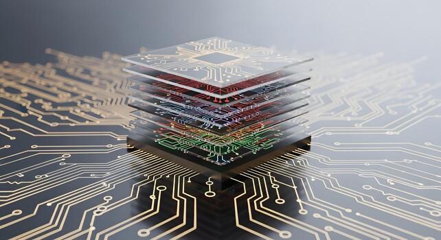 Advanced Microchip Architecture Layered Technology for High Performance Computing and Data Processing photo