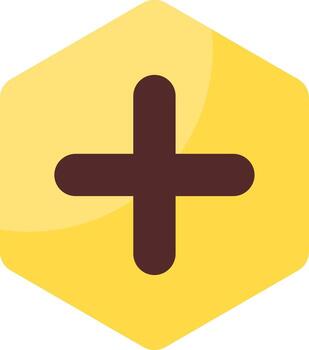 Diff Add Minimal Colorful Icon vector