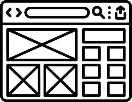 Modern UI Design vector