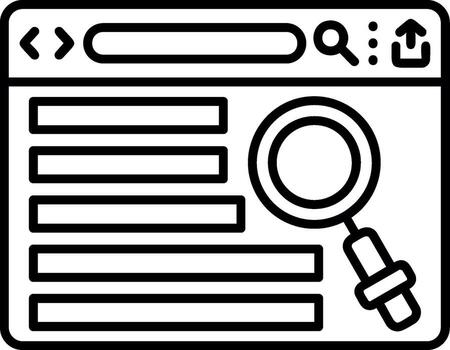 Search Input Box vector