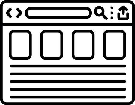 User Interface Design vector