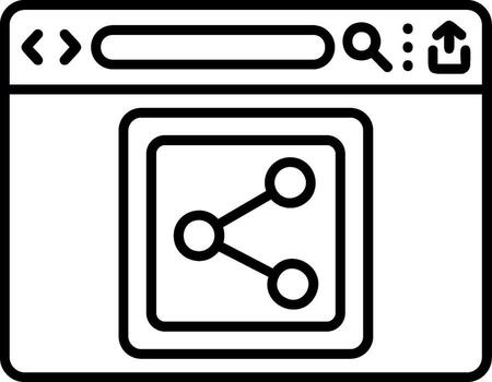 Quick Share Button vector