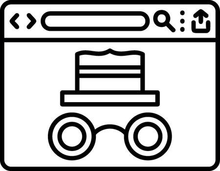 Incognito Browsing Mode vector