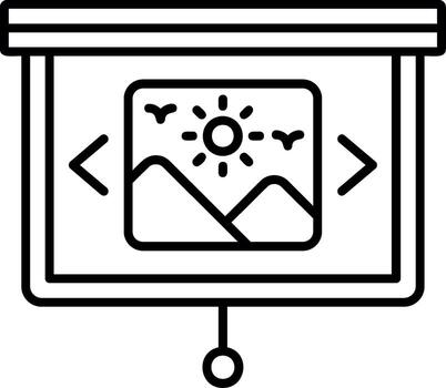 Slideshow Presentation Deck vector