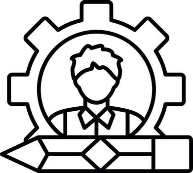 Instructional Design Method vector