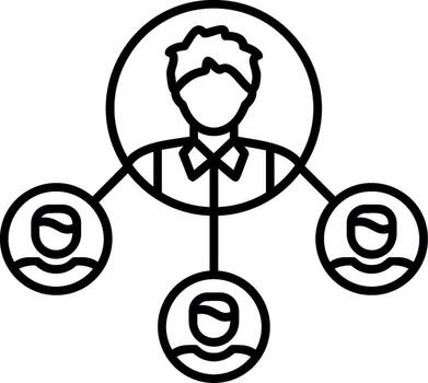 redes evento sesión vector