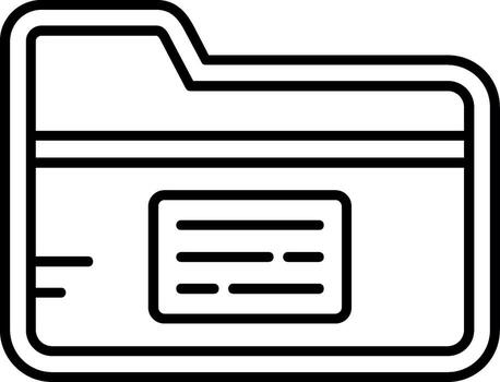 Document Folder File vector