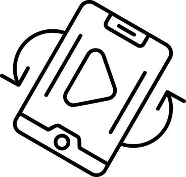 Auto Rotate Mode vector