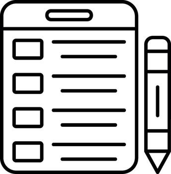 Task List Planner vector