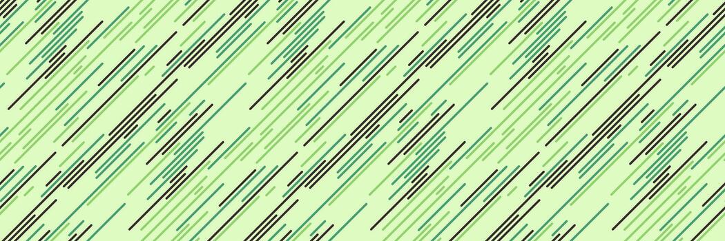 Abstract diagonal lines pattern in green and black. Modern, dynamic design ideal for website backgrounds, textile prints, or vibrant visual concepts. Represents speed, technology, or growth. vector