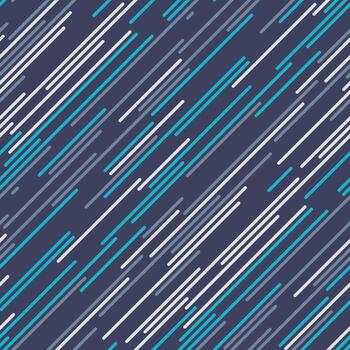 Abstract diagonal lines pattern. Modern, minimalist design in teal, grey, and white. Perfect for backgrounds, textiles, or website designs. Evokes speed, technology, or movement. vector