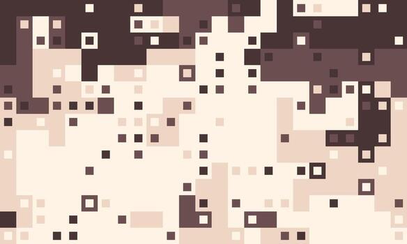 resumen píxel Arte antecedentes. neutral tierra tonos crear un calmante, texturizado efecto, Perfecto para sitio web pancartas, presentaciones, o aplicación diseño. vector